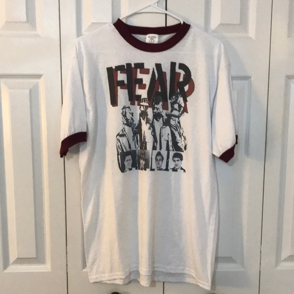 Fear Graphic Band T-Shirt
